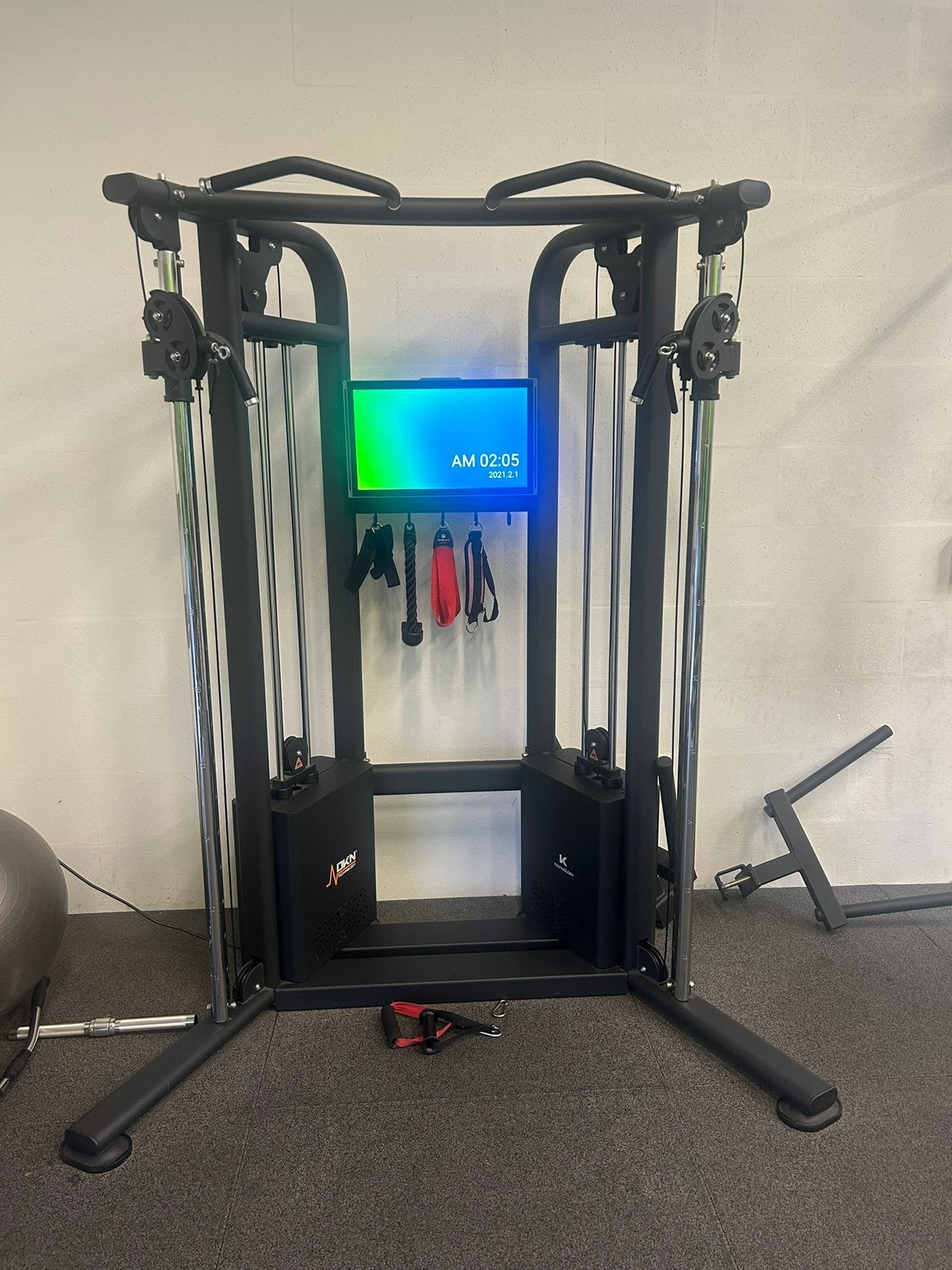 KRACHTSTATION: SMART FUNCTIONAL TRAINER, Sport en Fitness, Ophalen, Benen, Krachtstation, Zo goed als nieuw