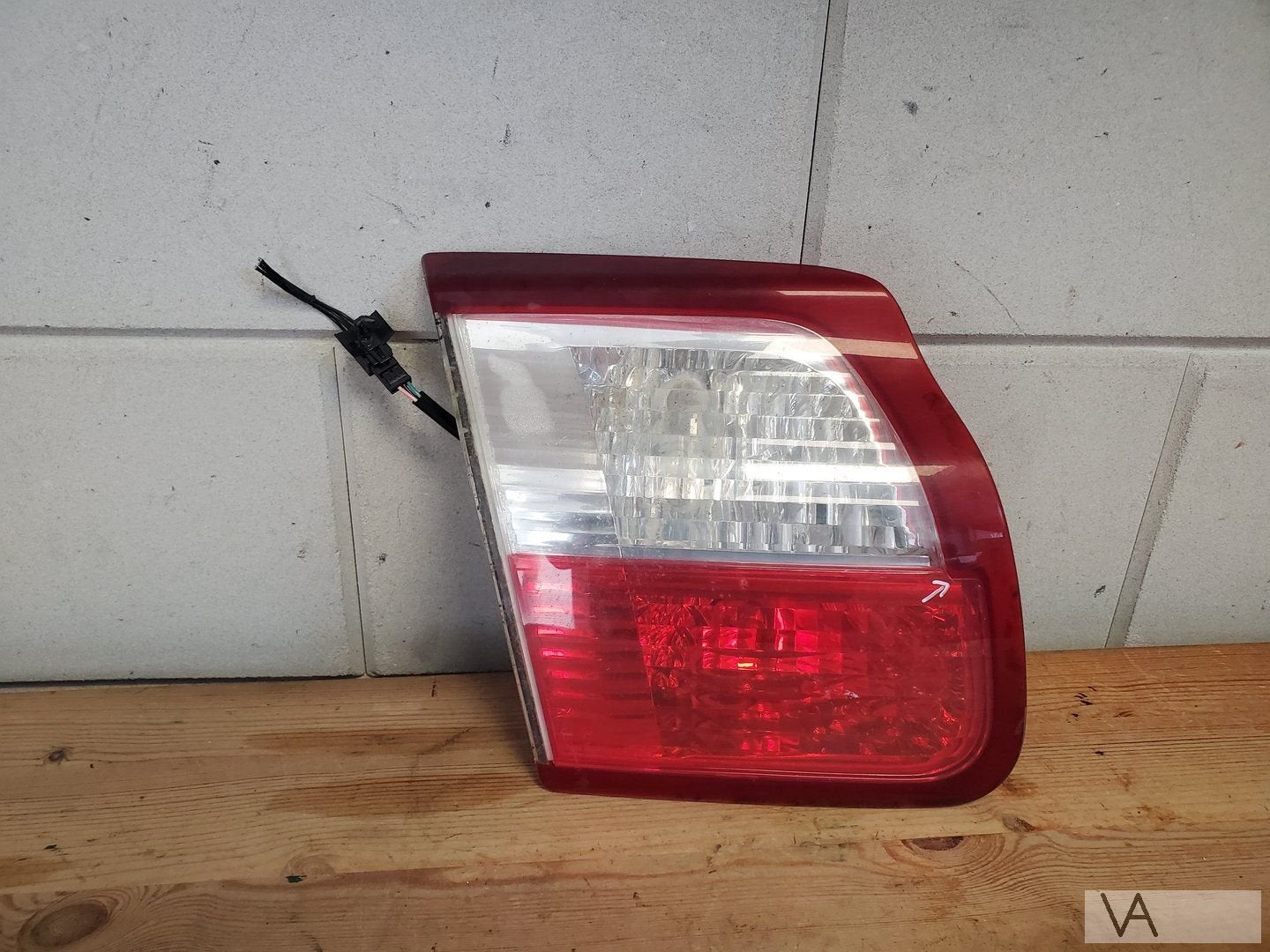 Saab 9-3 cabrio 2003 tot 2007 achterlicht links achterklep, Gebruikt, -, -, Ophalen of Verzenden