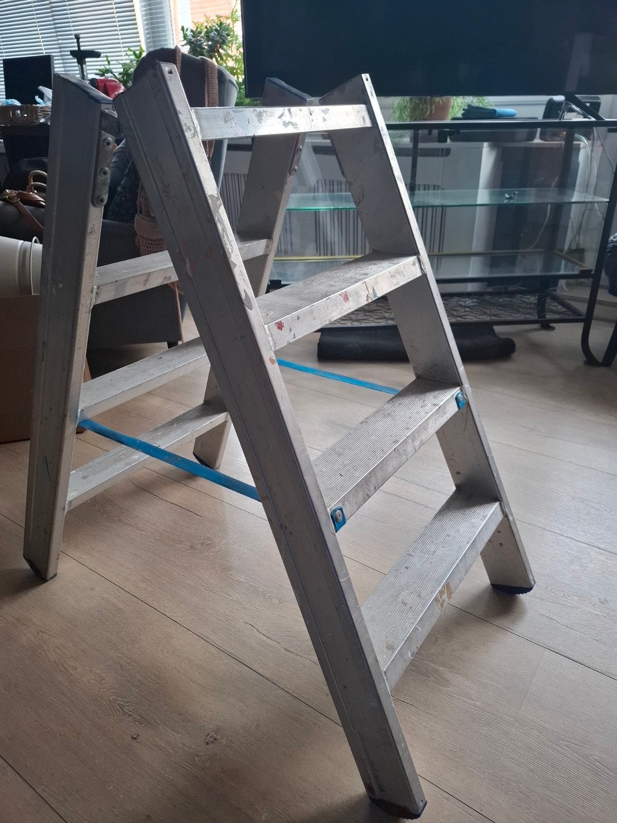 Escabeau double pro, Enlèvement, Utilisé