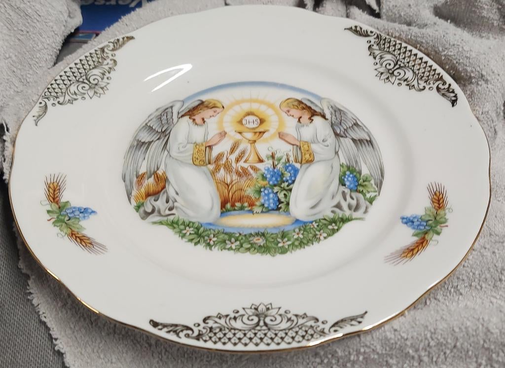Vintage communiebord, Ophalen of Verzenden