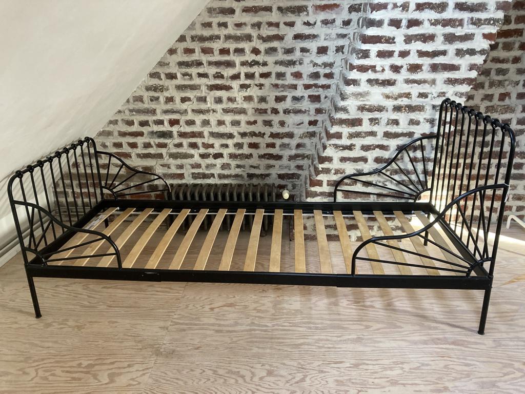 kinderbed, meegroei bed, Huis en Inrichting, Slaapkamer | Bedden, Ophalen, Gebruikt, 90 cm, Eenpersoons