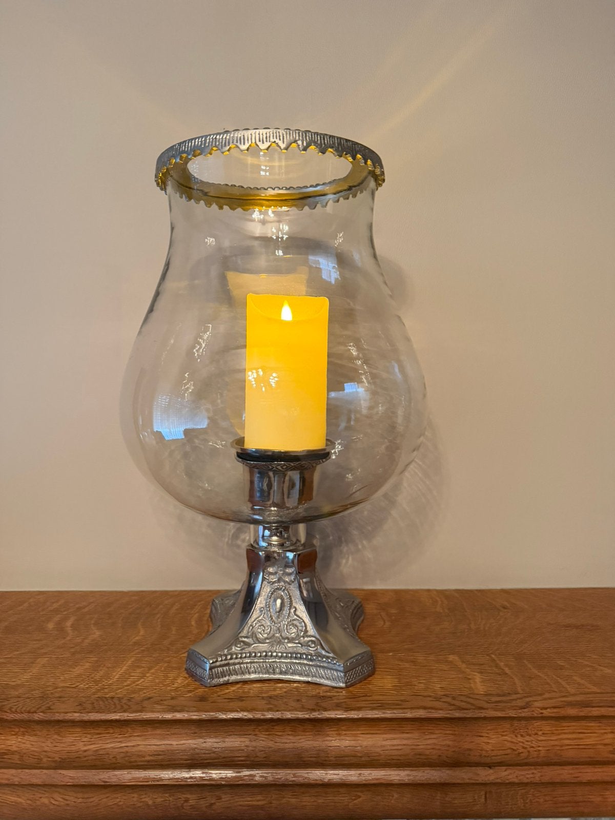 Grote decoratieve kaars stolp, Huis en Inrichting, Woonaccessoires | Stolpen, Ophalen, Zo goed als nieuw