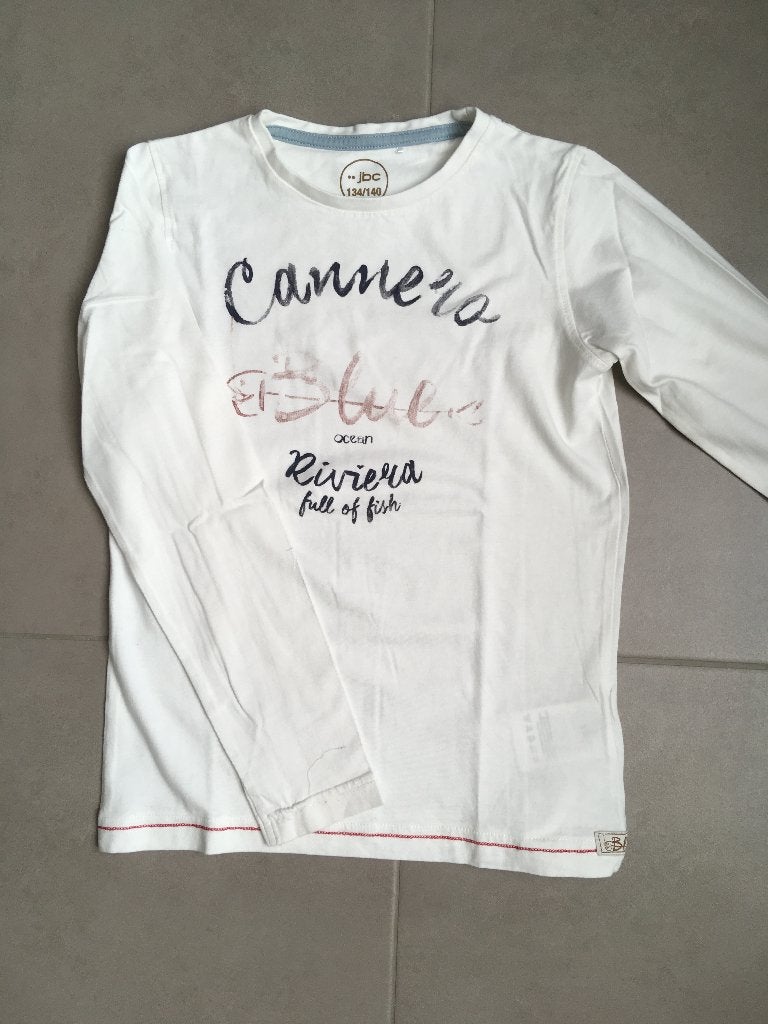 longsleeve jbc maat 134/140, Ophalen of Verzenden, Jongen