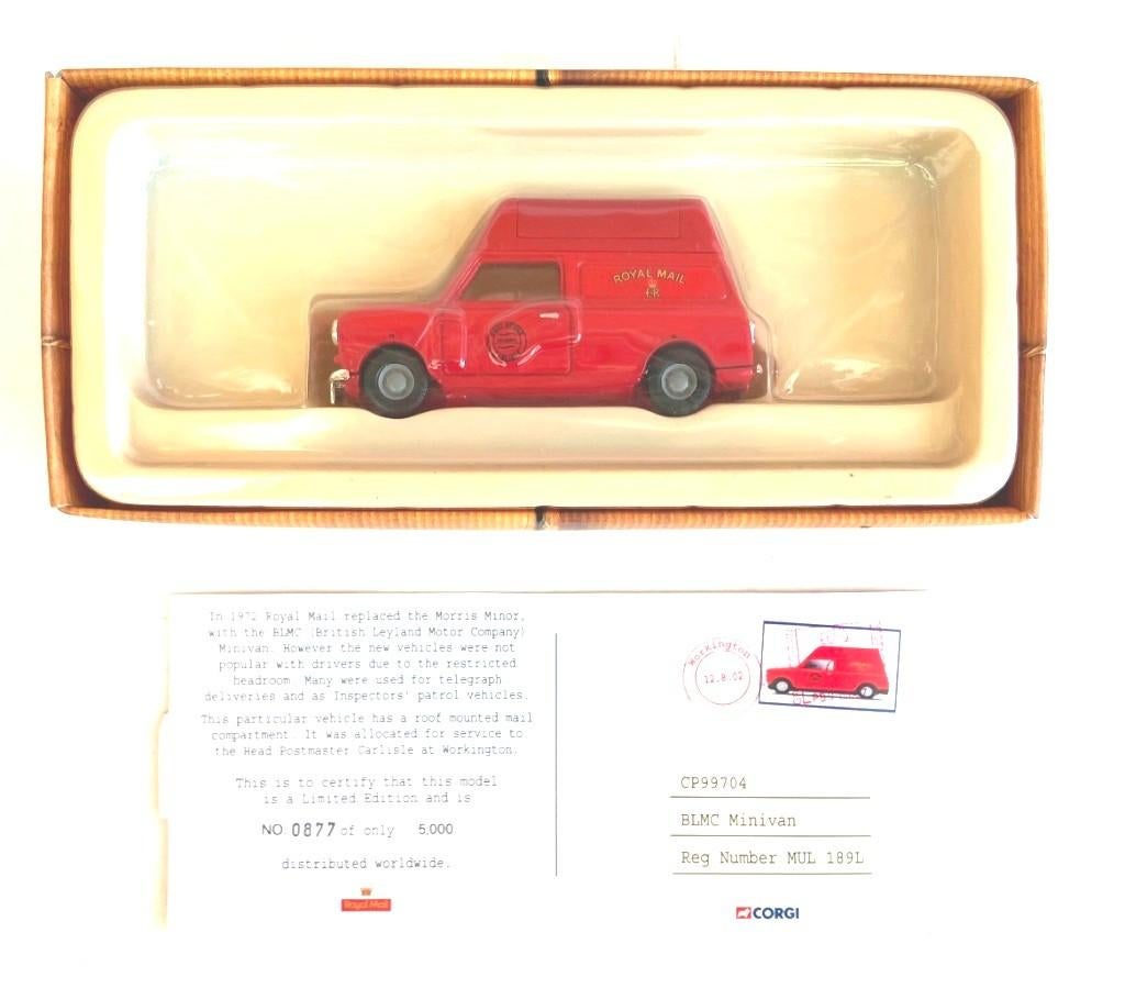 Mini Van high roof CORGI CP99704 Limited Edition., Hobby en Vrije tijd, Modelauto's | 1:43, Ophalen of Verzenden, Zo goed als nieuw