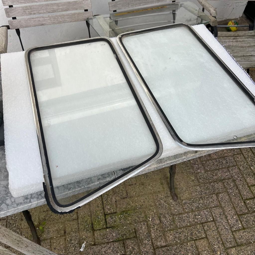 Kit Popout Squareback pour VW Type 3, chromé, Sekurit, Enlèvement ou Envoi, Utilisé