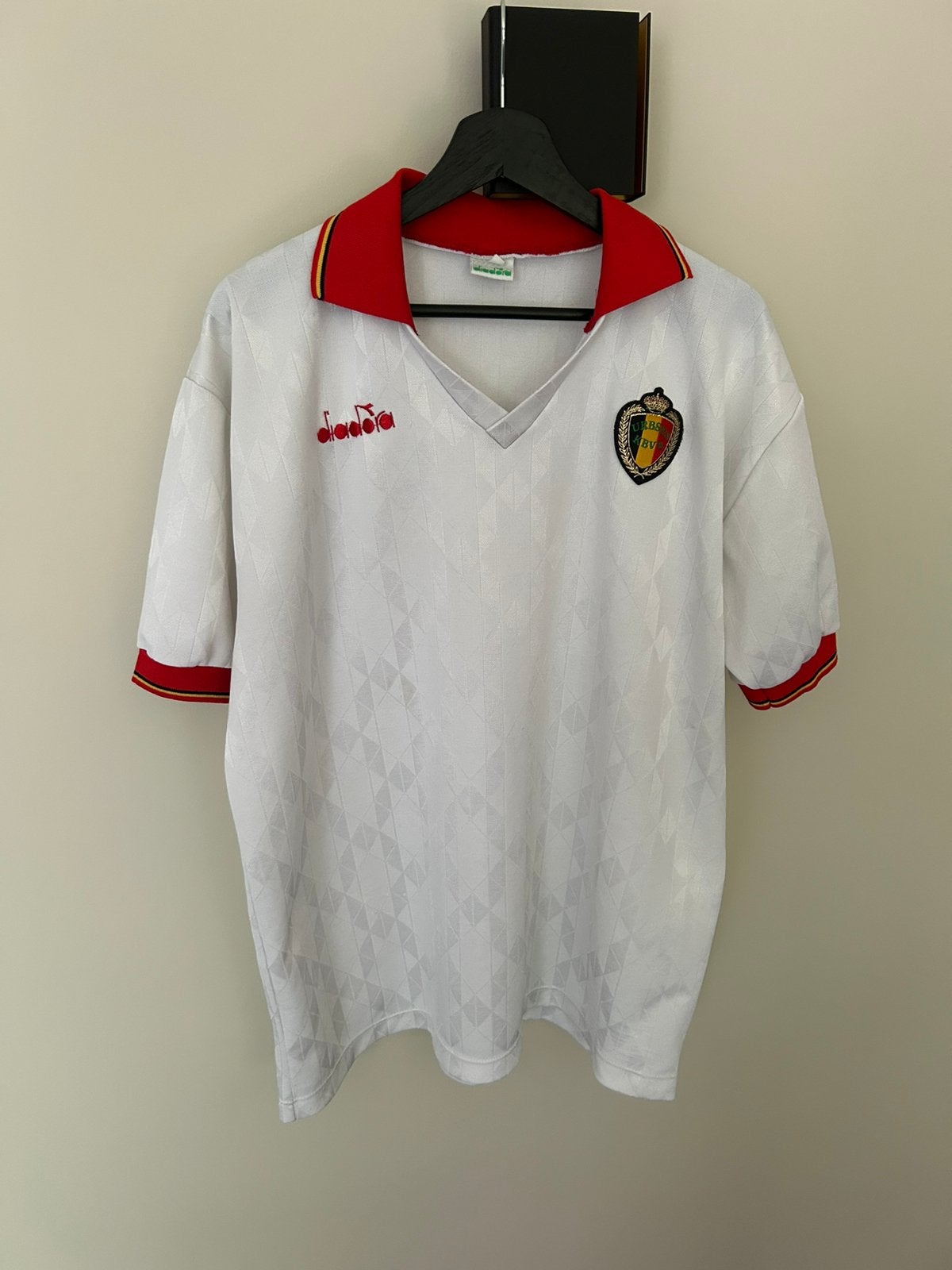 Maillot Belgique 1992, Maat XL, Ophalen of Verzenden, Zo goed als nieuw, Shirt