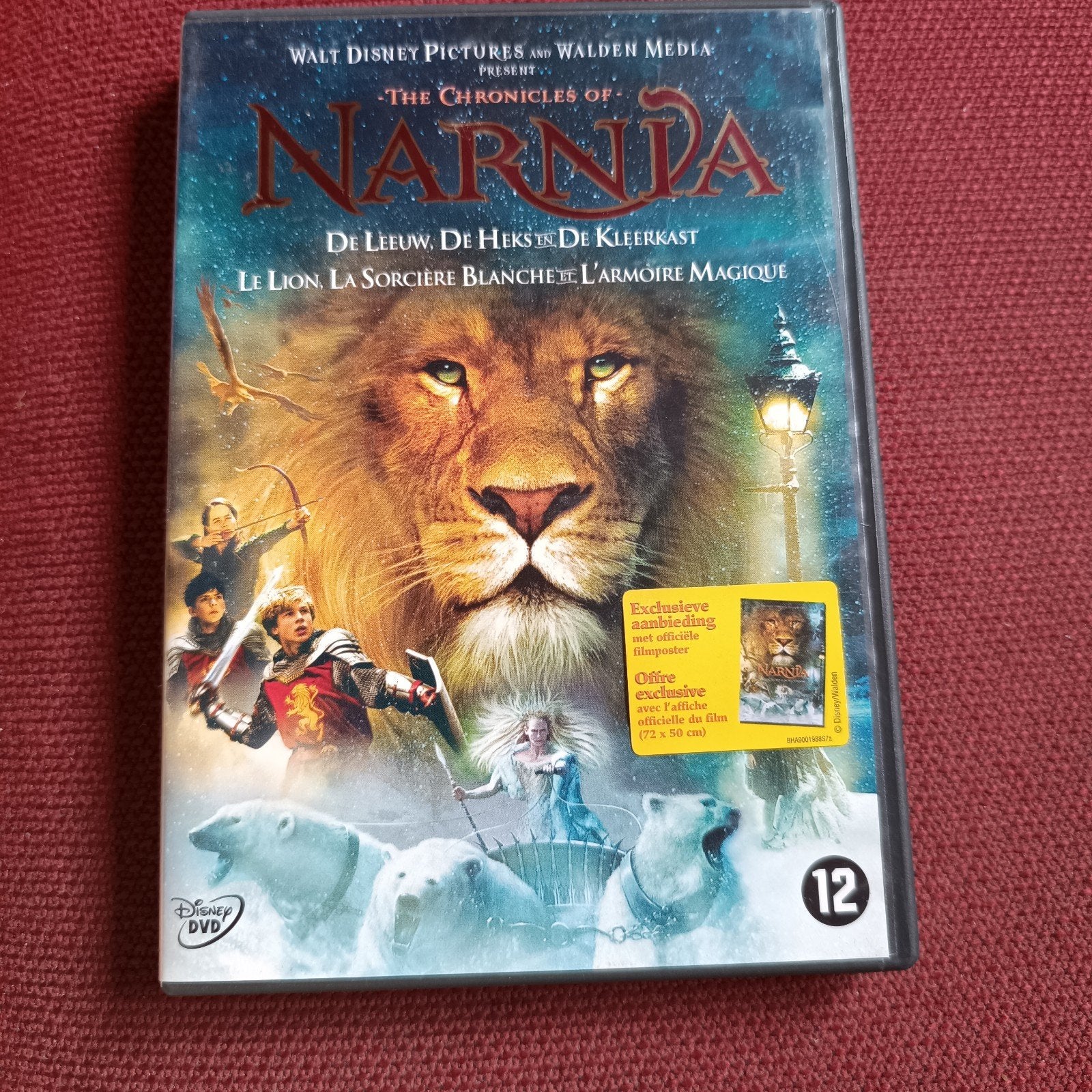 dvd the Chronicles of narnia, Ophalen of Verzenden