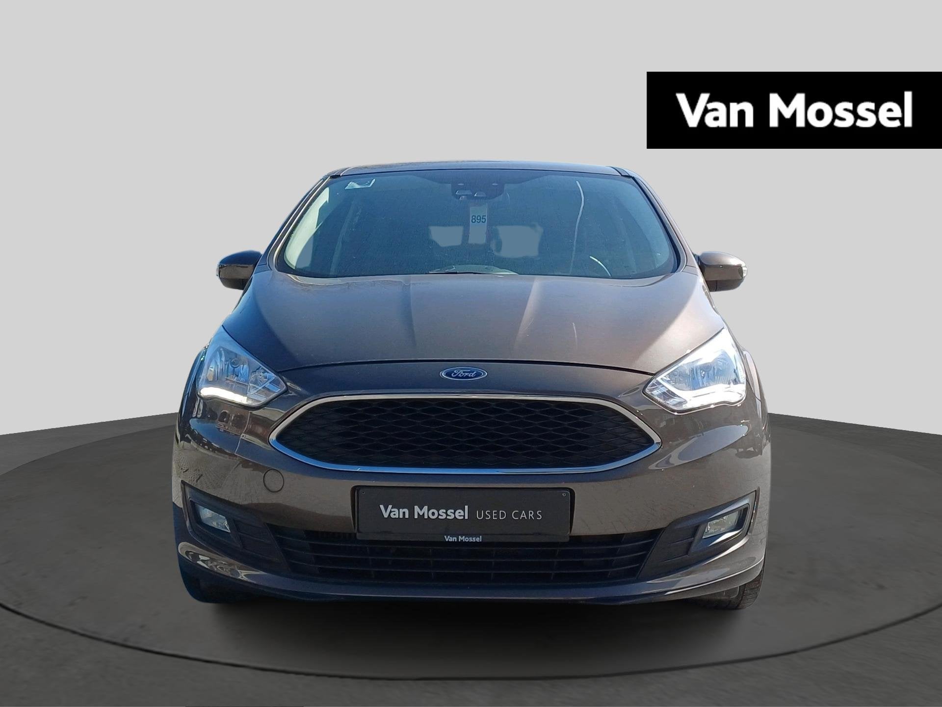 Ford C-Max 1.0 Ecoboost, Auto's, Stof, Gebruikt, Bruin, 5 deurs