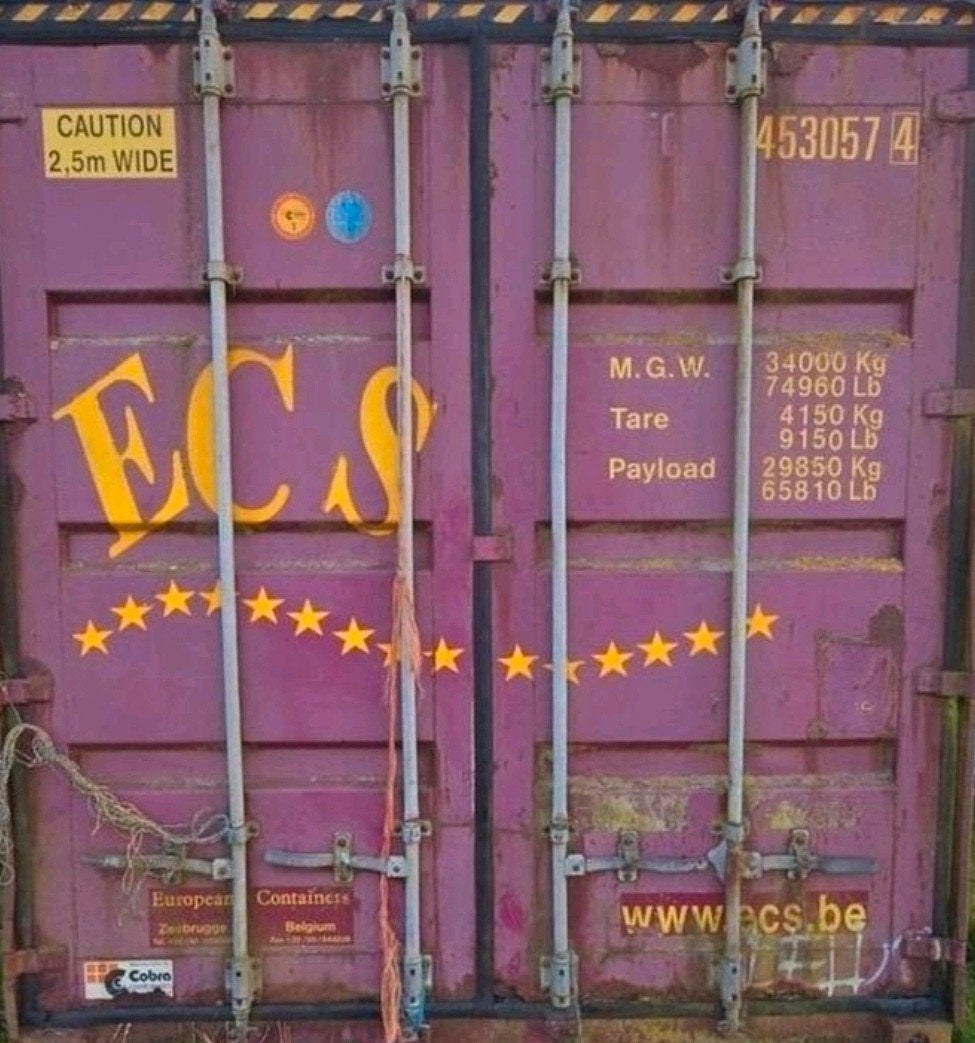 container 45ft, Doe-het-zelf en Bouw, Containers, Ophalen
