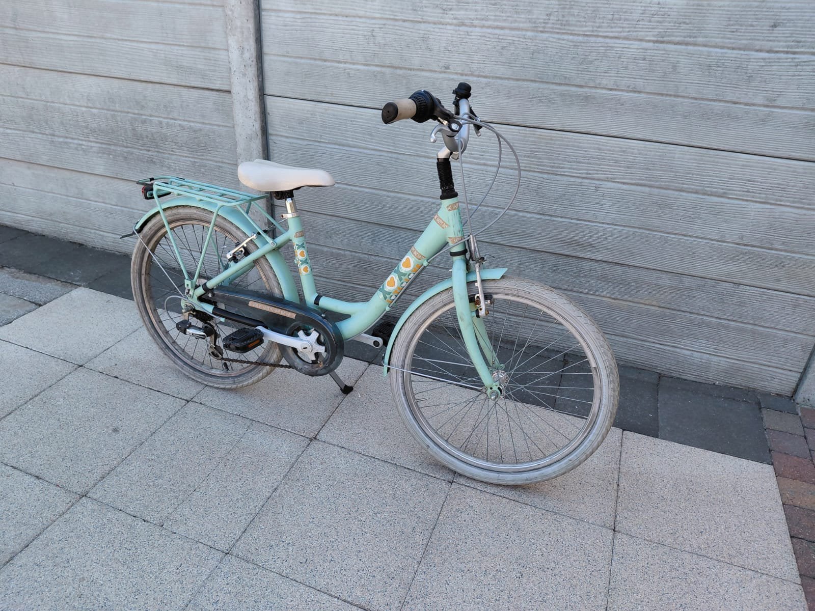 Meisjesfiets, Fietsen en Brommers, Ophalen, Gebruikt, Velgrem, Versnellingen