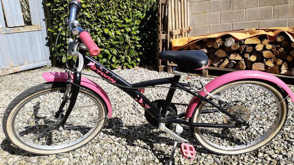 20 inch roze fiets met 6 versnellingen, Ophalen, 20 inch, Versnellingen