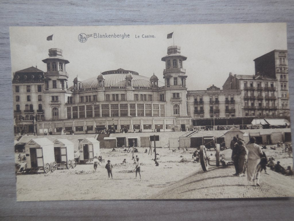 postkaart Blankenberge Casino, Verzenden, Voor 1920, Ongelopen, West-Vlaanderen