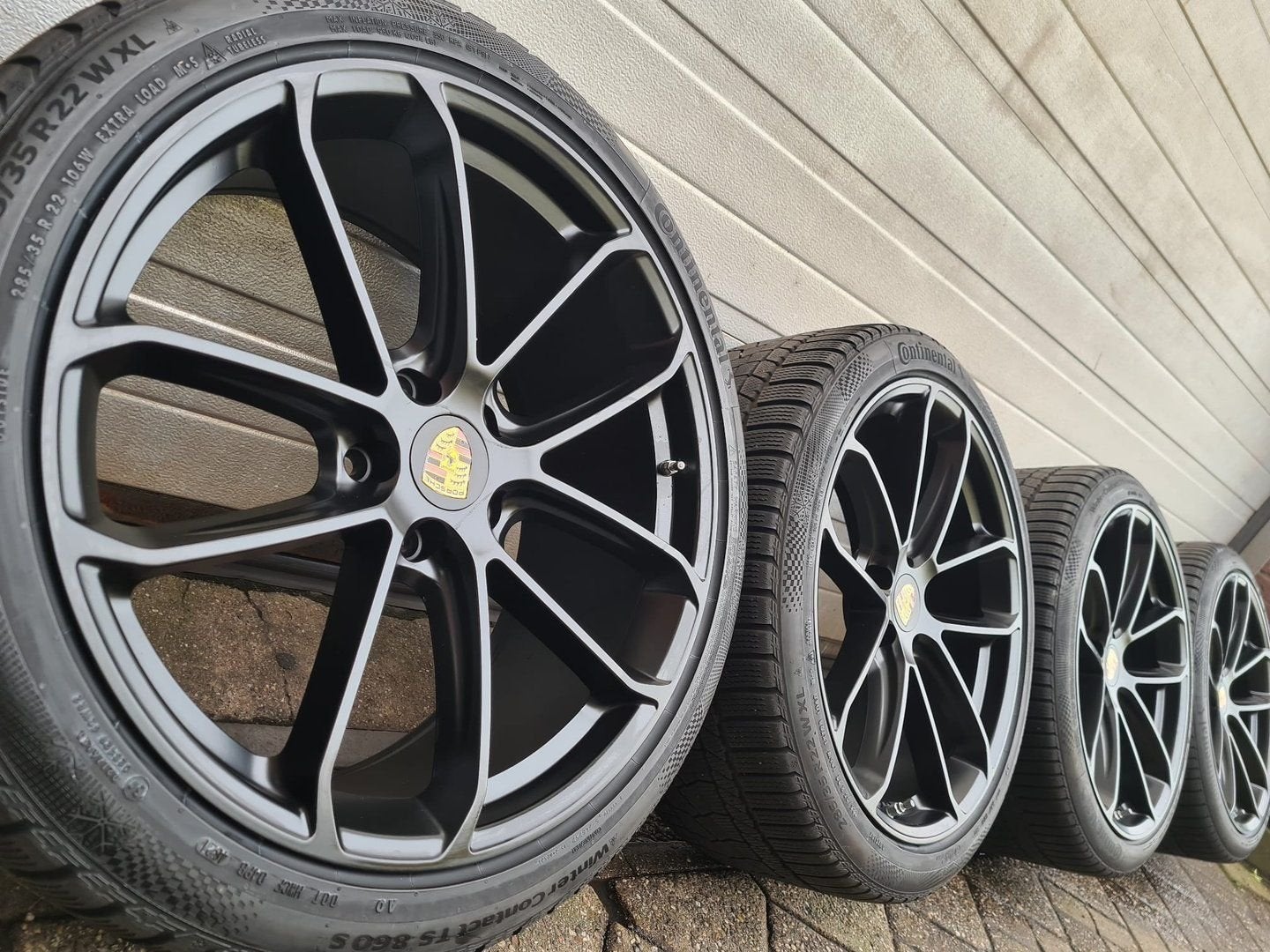 22“ Porsche Cayenne E3 S 9Y E-Hybrid Turbo GTS Coupe velgen, Auto-onderdelen, -, 285 mm, -, Banden en Velgen