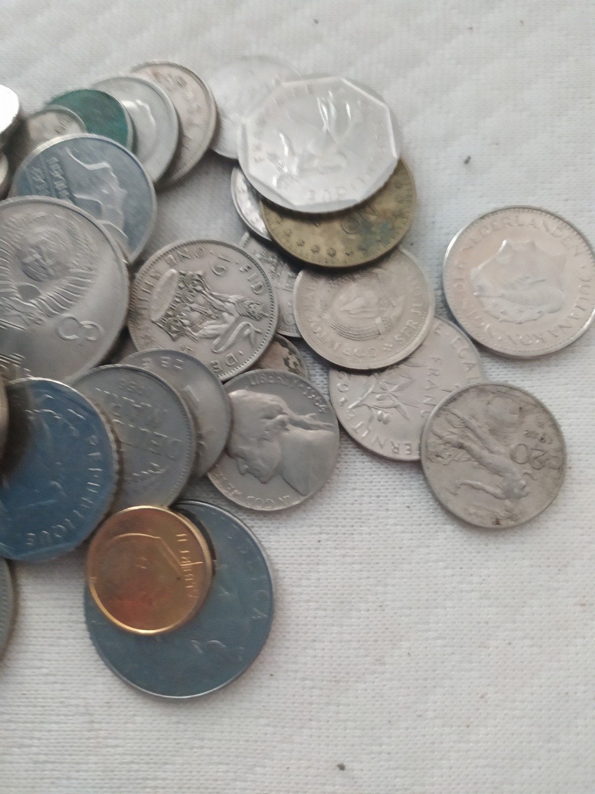 44 oude munten, Postzegels en Munten, Ophalen of Verzenden, Munten