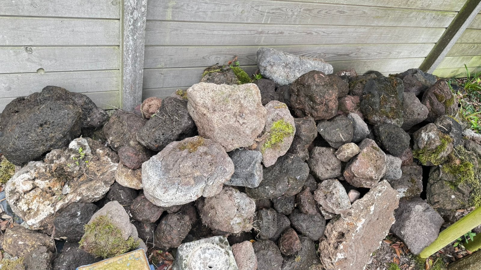 Lava stenen, Ophalen, Gebruikt, Lava