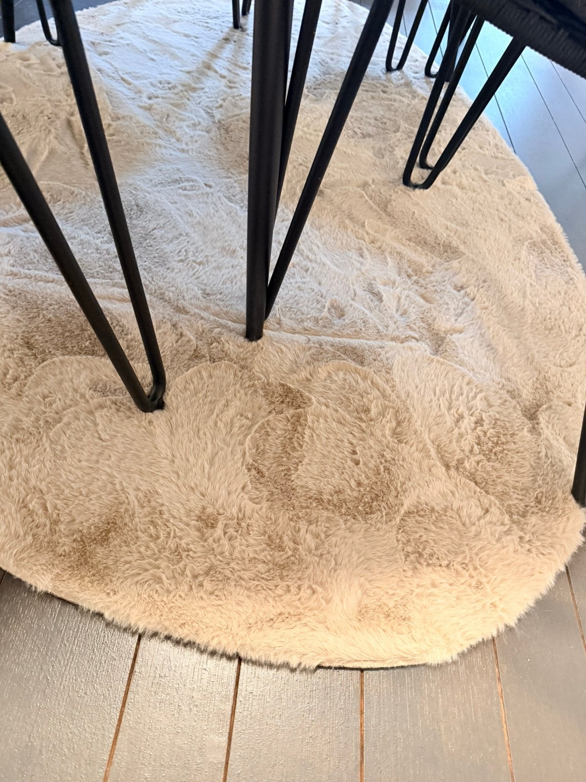 Vloerkleed/ Tapijt, Maison & Meubles, Ameublement | Tapis & Moquettes, Enlèvement ou Envoi, Comme neuf, Beige