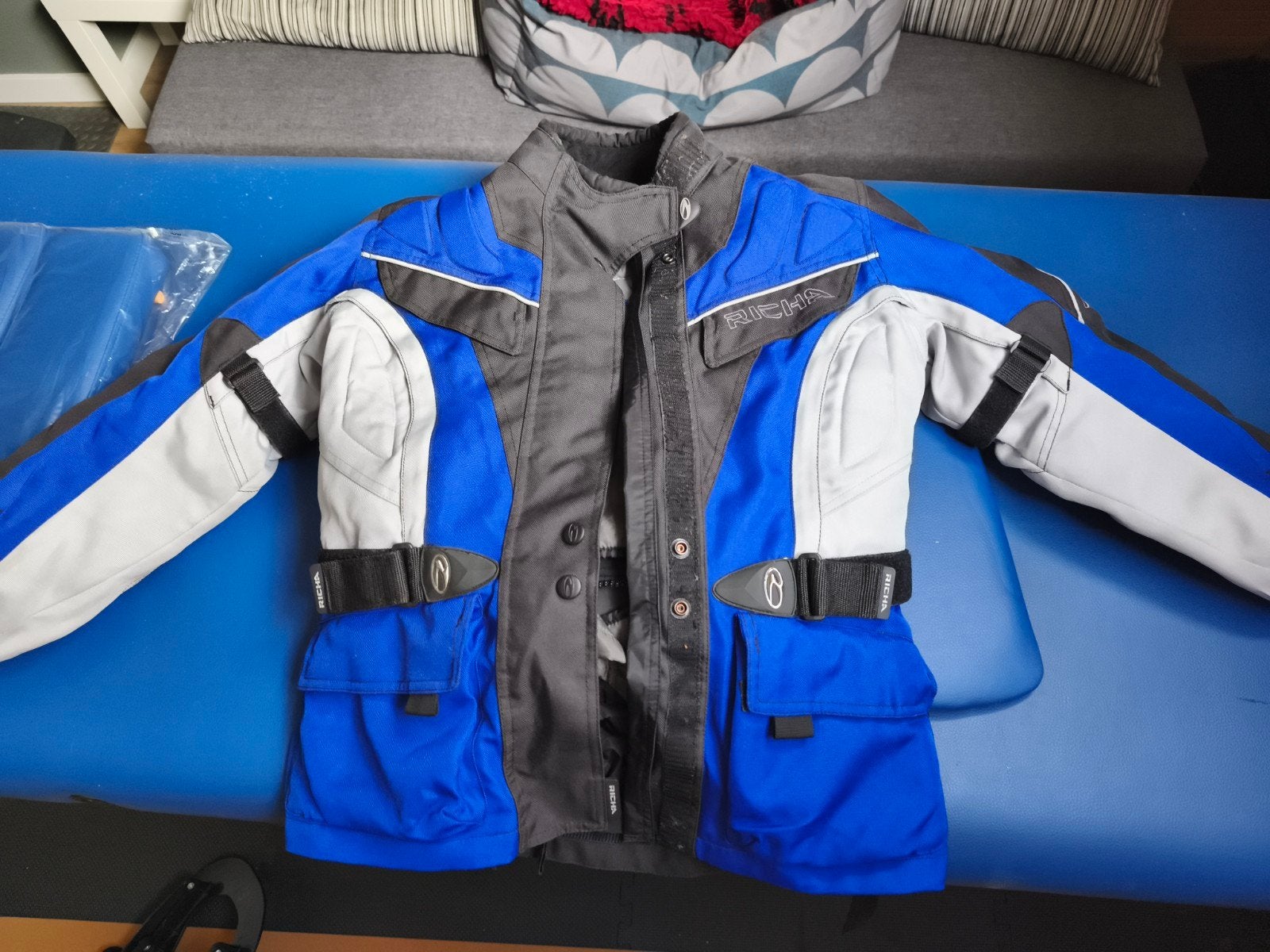 heren motorvest Richard maat DS, Motoren, Ophalen, Tweedehands, Heren, Richa