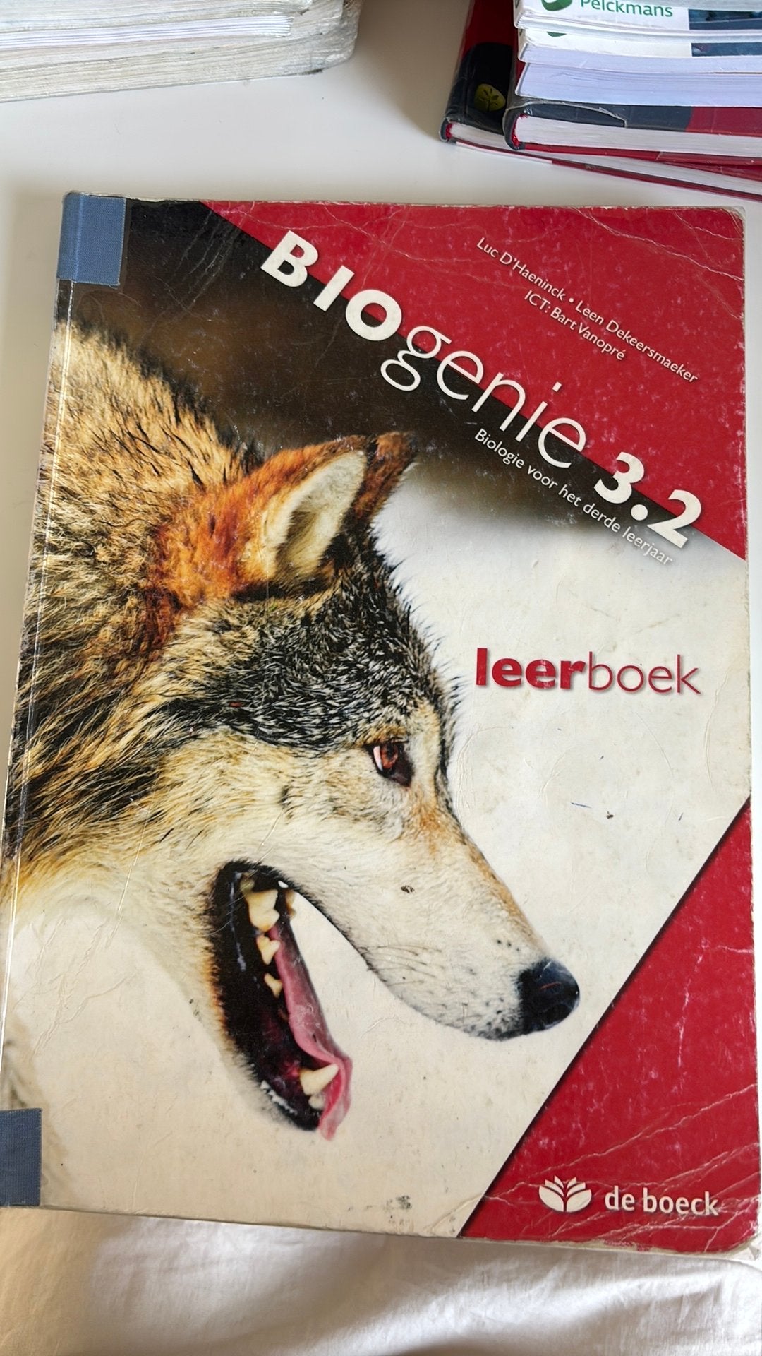Biogenie 3.2 leerboek, Livres, Livres scolaires, Enlèvement, Utilisé, Biologie