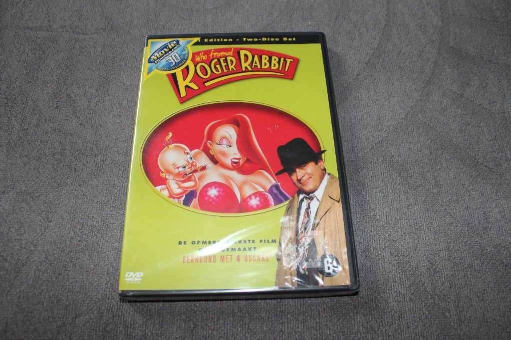 DVD Who Framed Roger Rabbit, Cd's en Dvd's, Dvd's | Komedie, Nederlands, Ophalen of Verzenden, Vanaf 6 jaar, Nieuw in verpakking
