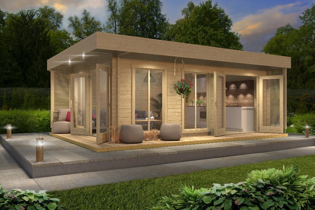 NIEUW Modern tuinhuis Dominica, Verzenden, Nieuw
