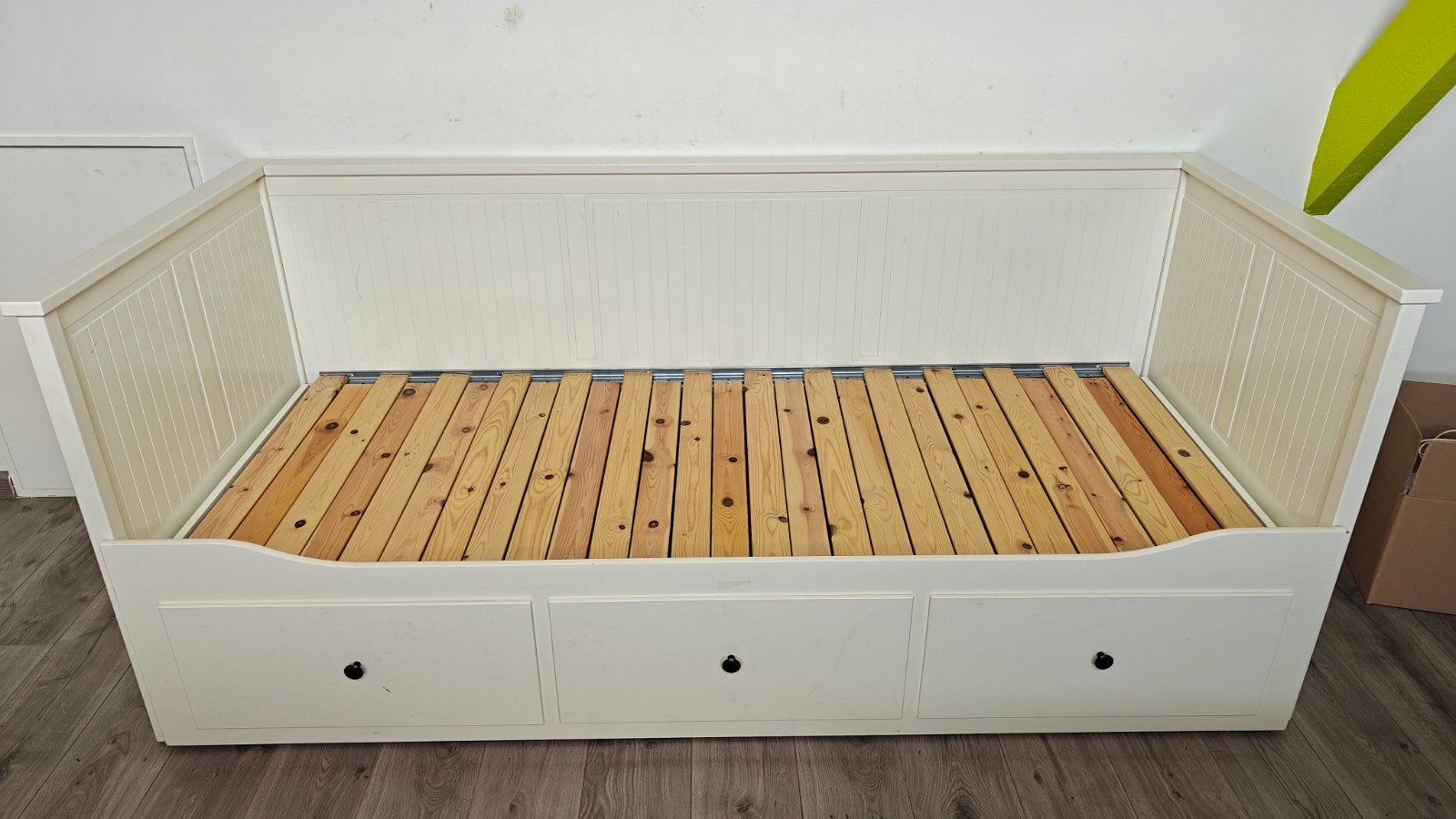 Ikea hemnes bedbank met 3 lades, Enlèvement, Utilisé
