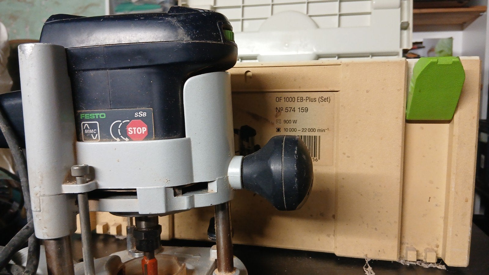 Festool OF1000 EB plus router, Ophalen, Gebruikt, Bovenfrees, Festool