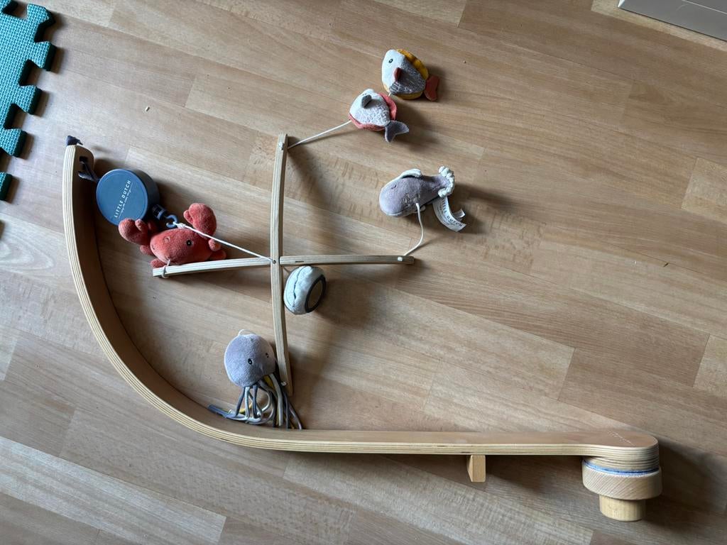 Muziekmobiel baby mobiel Litfle Dutch, Kinderen en Baby's, Ophalen, Zo goed als nieuw