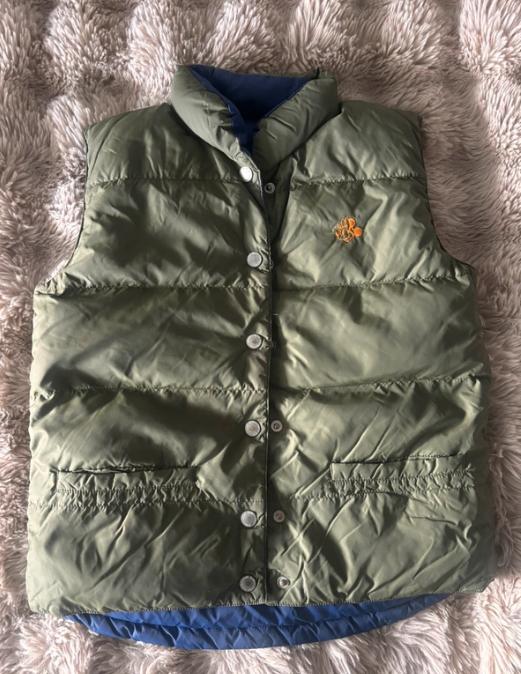 Gilet réversible pour enfants (8 à 10 ans), Garçon ou Fille, Enlèvement ou Envoi, Comme neuf, Donaldson