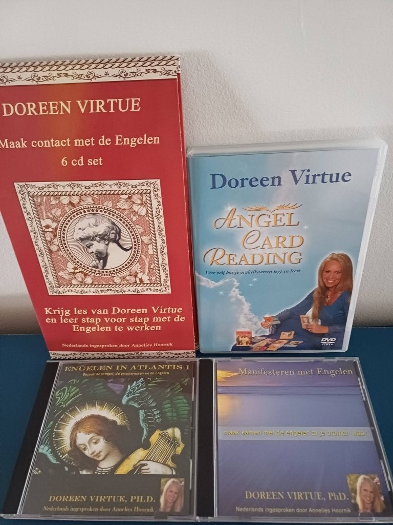 Set cd en dvd van Doreen Virteu, Livres, Ésotérisme & Spiritualité, Enlèvement ou Envoi, Comme neuf, Autres types, Doreen Virtue