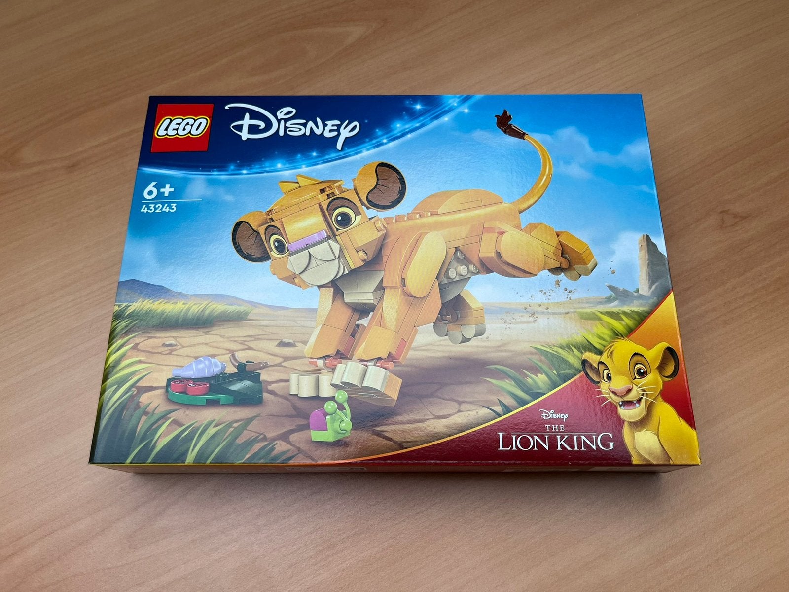 Lego Disney Simba The Lion King 43243 - Nieuw, Neuf, Enlèvement ou Envoi, Instructions incluses, Lego