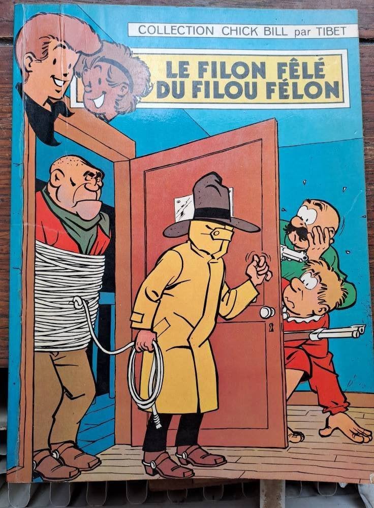 Chick Bill le filon fêlé du filou fêlon (EO), Livres, Tibet, Une BD, Comme neuf, Enlèvement