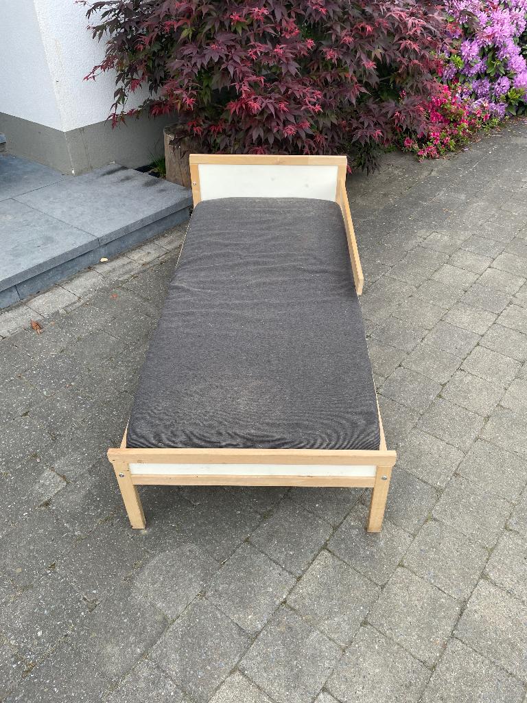 Lit enfant IKEA complet 160 - 70cm, Enfants & Bébés, 70 à 85 cm, Enlèvement, Matelas, Utilisé
