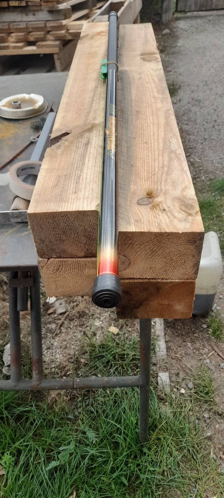 canne au coup 400cm, Enlèvement, Comme neuf, Ensemble complet