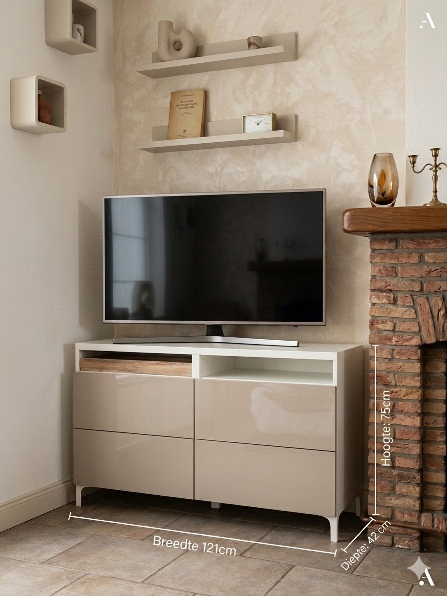 Tv kast 121x42x75cm, Ophalen, Zo goed als nieuw