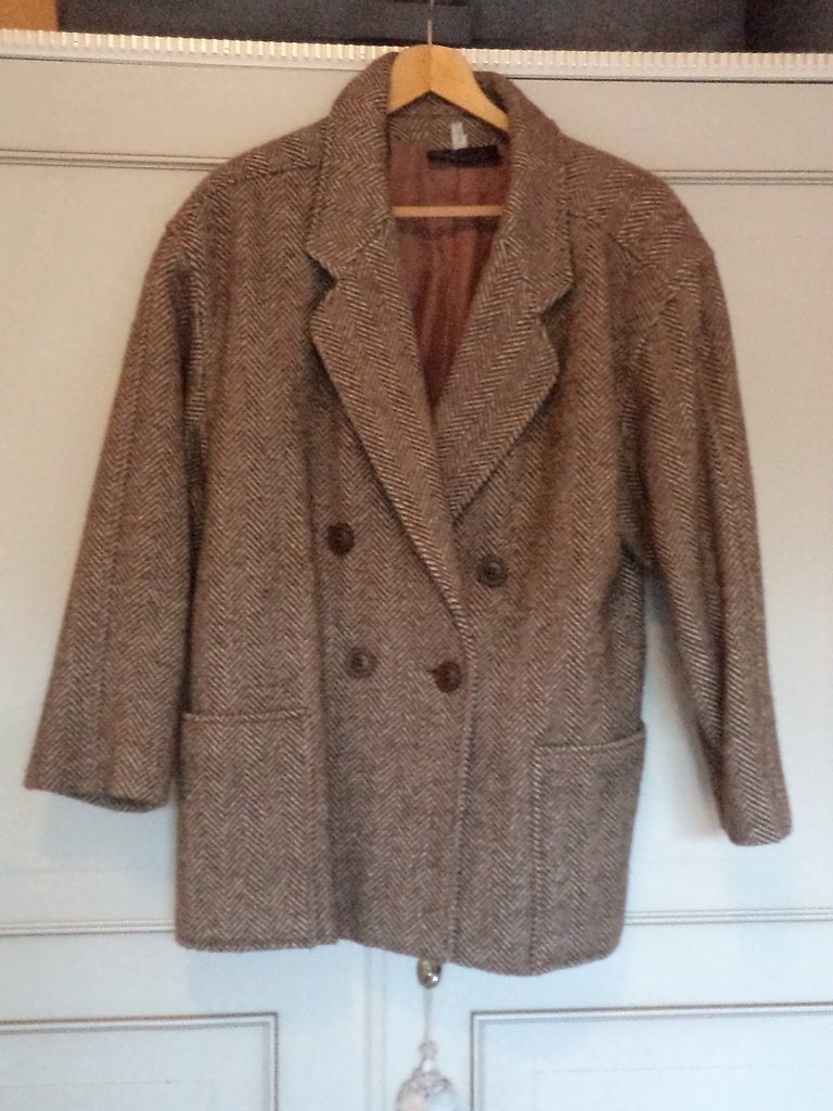 Vest in zuivere wol   maat Large, Ophalen, Nieuw, Bruin