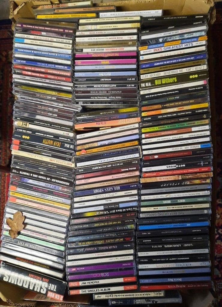 collectie pop/rock/evergreen verzamel cd albums 150 + stuks, Ophalen, Gebruikt, Pop