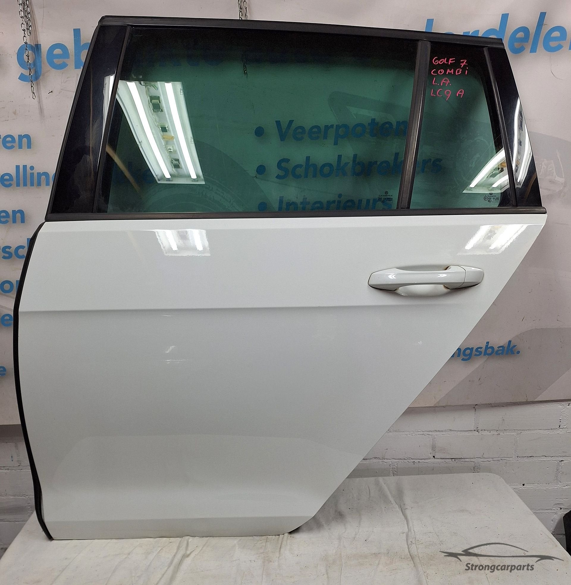 Deur Portier VW Golf 7 VII Combi links achter compleet LC9A, Auto-onderdelen, Gebruikt, -, -, Ophalen of Verzenden