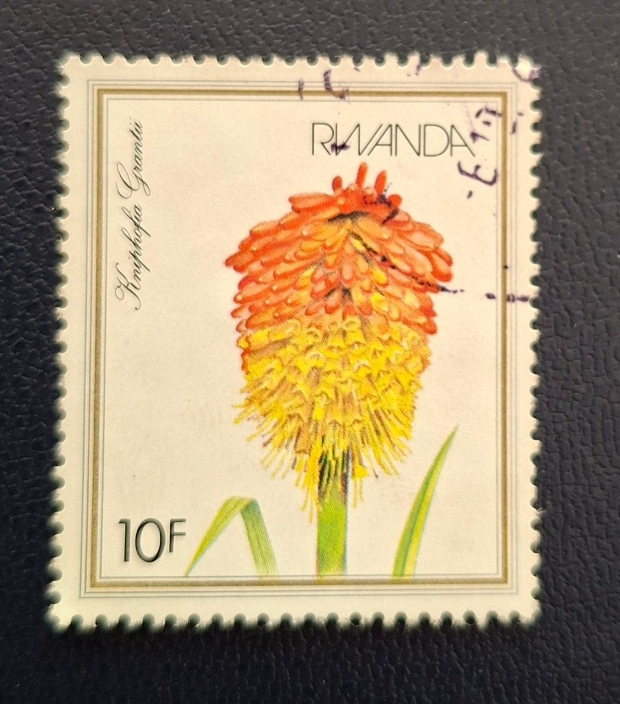 Timbre Rwanda OBP 1106, Enlèvement ou Envoi, Affranchi