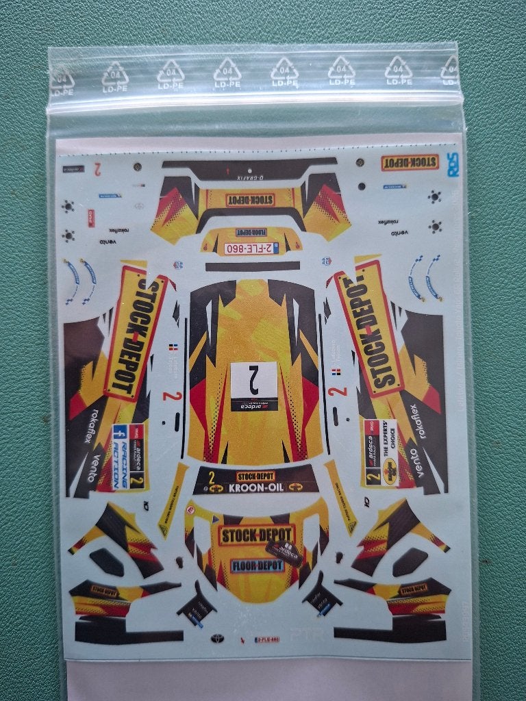 Decal 1/43 Ypres rallye 2026 Toyota Yaris Rally2 Lefebvre, Hobby & Loisirs créatifs, Enlèvement ou Envoi