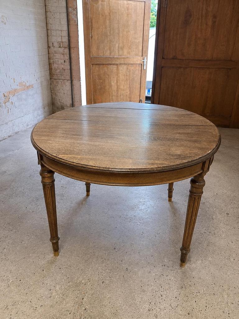 Ronde tafel - uitbreiding naar ovaal 6-8pers mogelijk, Ophalen, Ovaal