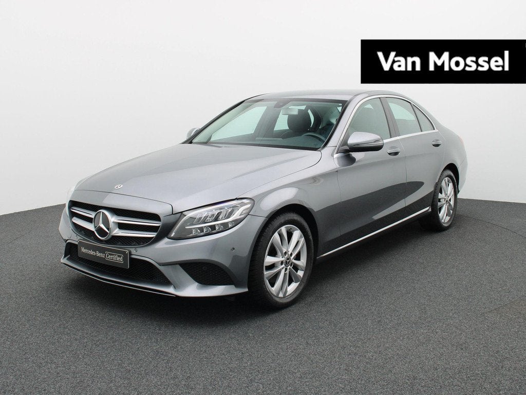 Mercedes-Benz C-Klasse 200 d Sedan + CAMERA + LED + SENSOREN, Autos, Argent ou Gris, Achat, Entreprise, https://public.car-pass.be/vhr/779d86df-fb99-4cfa-a248-4feb0d26cb4a