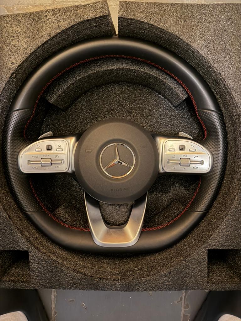 Volant Mercedes AMG Line, Autos : Pièces & Accessoires, Commande, Enlèvement, Utilisé, Mercedes-Benz