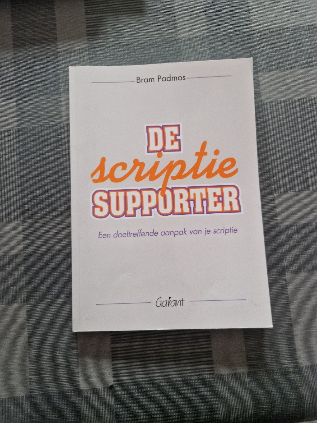 B. Padmos - De scriptiesupporter, Boeken, Overige Boeken, Ophalen