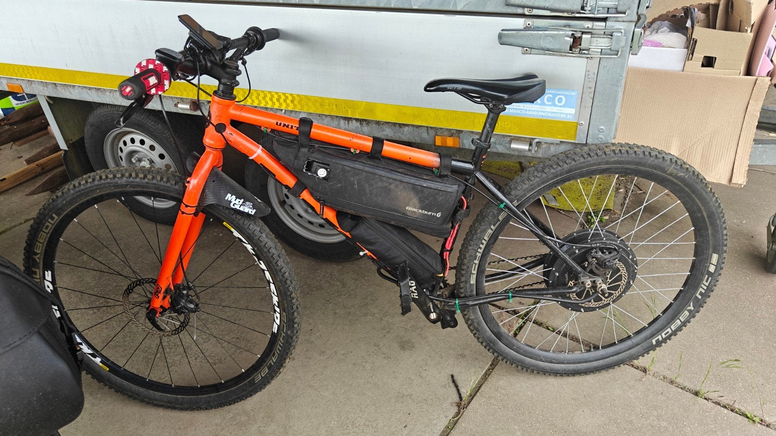 Custom E-Bike Crosser 75v 3000w (90 km/u) privéterrein, Enlèvement