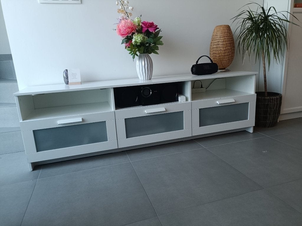 IKEA BRIMNES Tv-meubel, Maison & Meubles, Enlèvement, Comme neuf