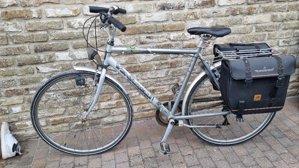 Heren en damesfiets, Vélos & Vélomoteurs, Enlèvement, Utilisé