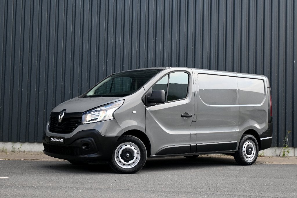Renault Trafic 1.6TDCI L1 GPS, Cam, Climatiseur, A, Argent ou Gris, 170 g/km, Euro 6, Entreprise