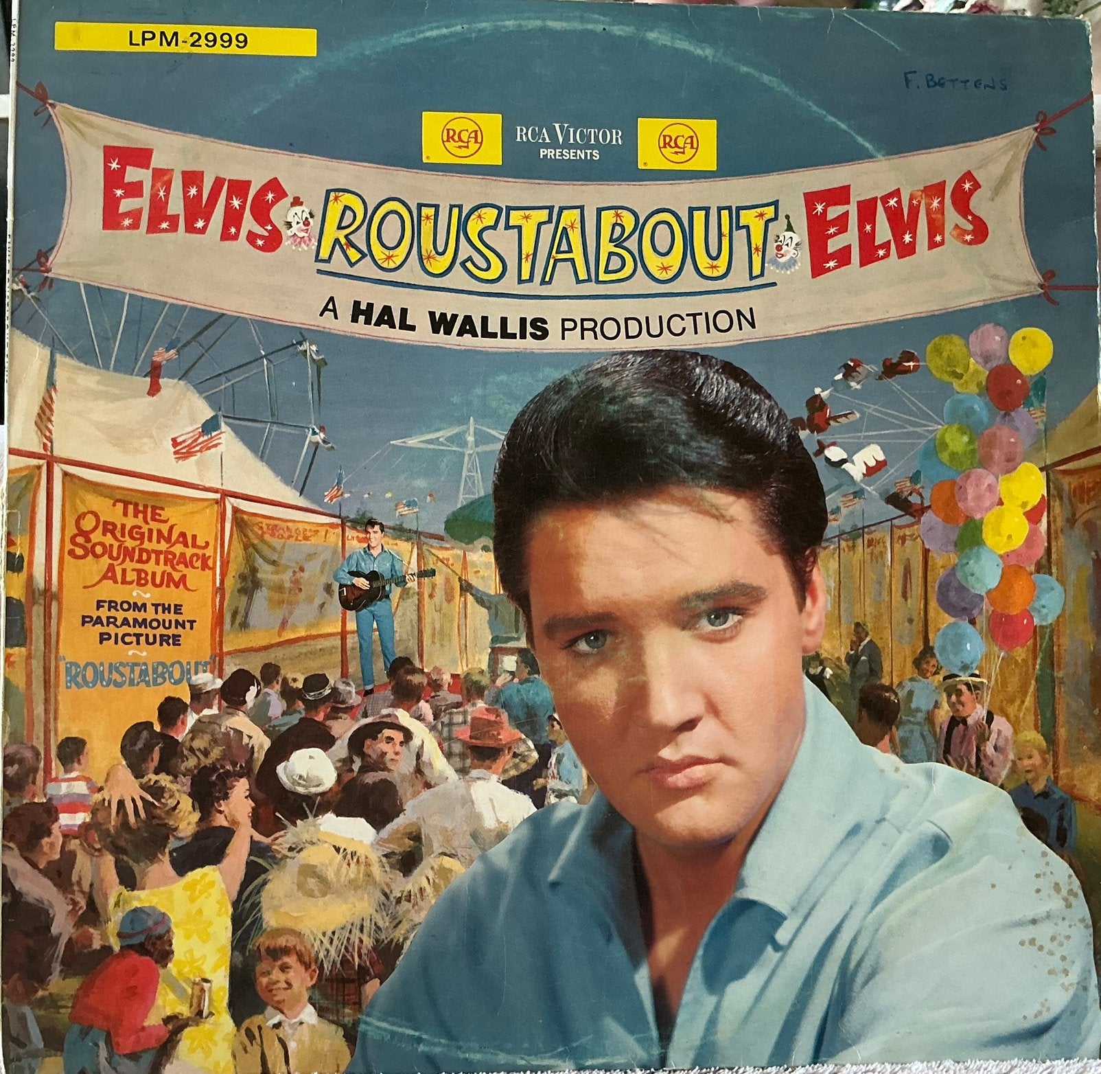 Elvis Presley Roustabout, Enlèvement ou Envoi, Utilisé, Rock classique, LP