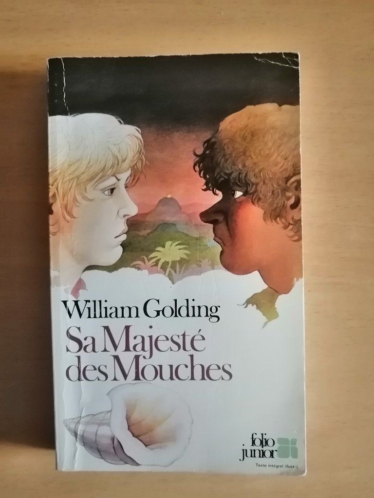 Sa Majesté des Mouches de William Golding - Folio Junior, Livres, Enlèvement ou Envoi
