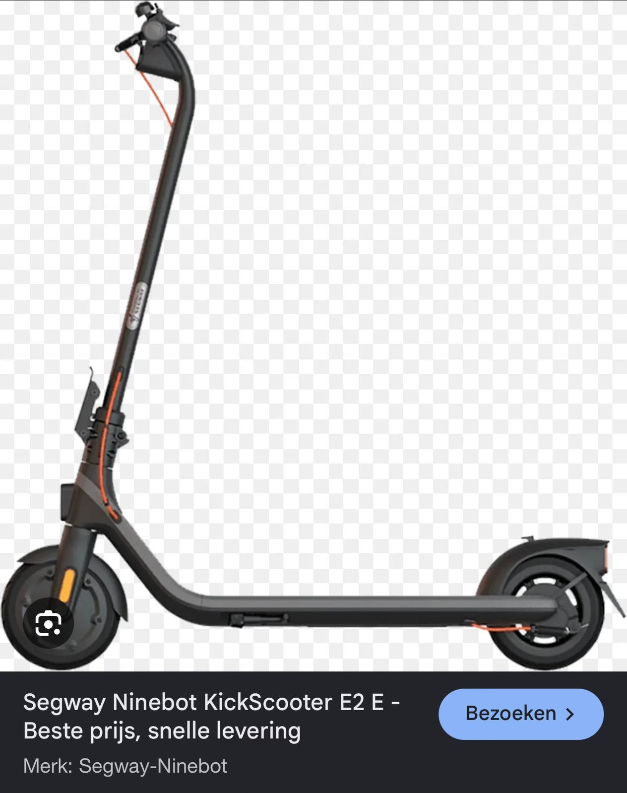 Segwey Ninebot e2 ii, Fietsen en Brommers, Steps, Ophalen, Zo goed als nieuw